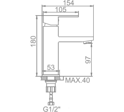 Смеситель Ledeme H716 L71016