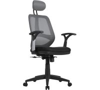 Кресло Brabix Saturn ER-400 черный/серый