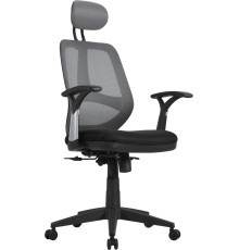 Кресло Brabix Saturn ER-400 черный/серый