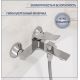 Смеситель Lauter Allure 21CK6618C с лейкой Lily 21S10048