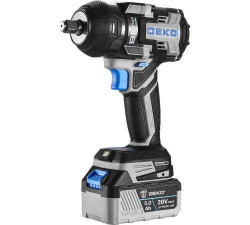 Гайковерт Deko ZKIS20 Pro Max 083-1089 с 1-им АКБ, кейс