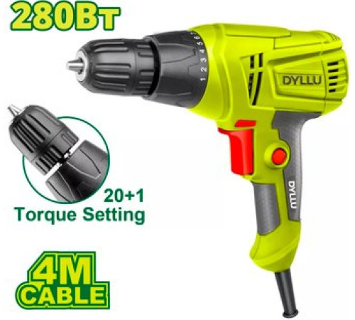 Дрель-шуруповерт Dyllu DTED15281