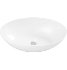 Умывальник Belux Дубай Д-480 18, белый матовый/Solid Surface