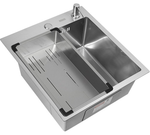 Кухонная мойка ARFEKA Eco AR мойка 450*500, коландер G, дозатор Satin Decor Millet