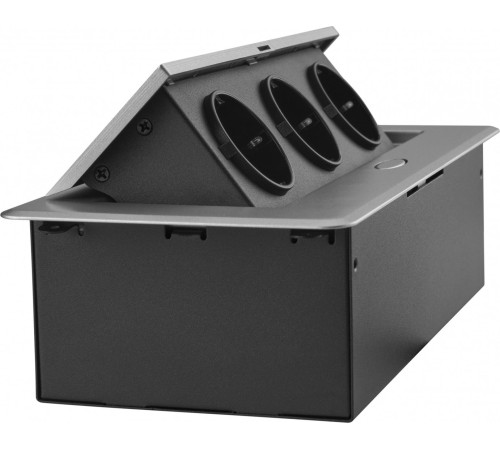 Сетевой фильтр CACTUS CS-SOCKET-EU3-GYBK