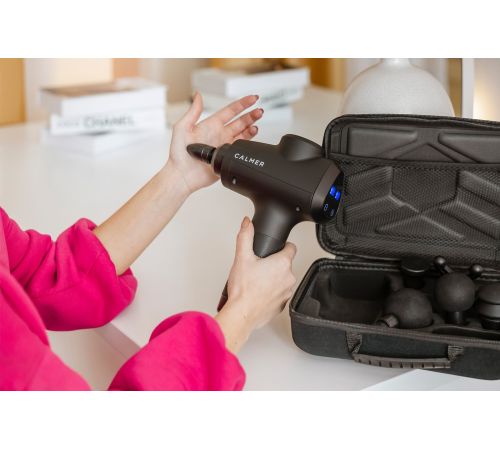 Перкуссионный массажер Calmer Knook Plus K3 черный