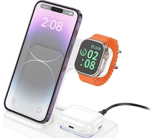 Док-станция Borofone BQ26 белый