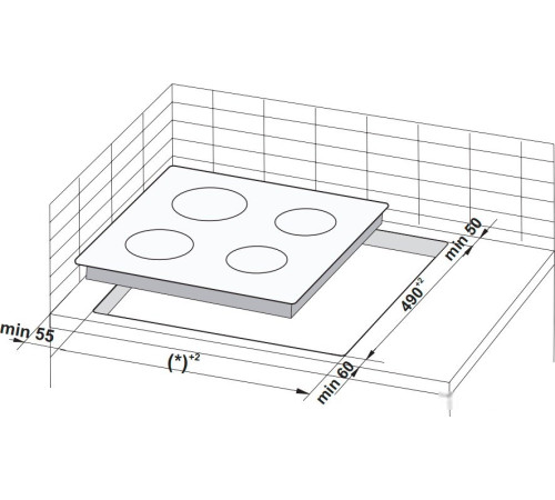Варочная панель Hansa BHCI66306