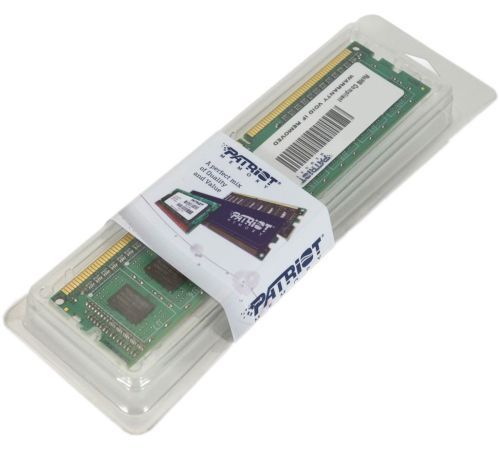 Оперативная память Patriot Signature 8GB DDR3 PC3-12800 PSD38G16002