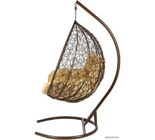 Подвесное кресло BiGarden Gemini коричневый/бежевый