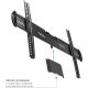 Кронштейн для телевизора Kromax Ultra Slim-100 черный