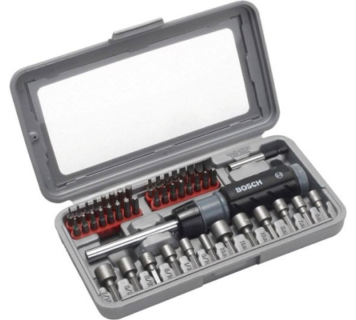Набор бит  Bosch 2607019504 46 предметов