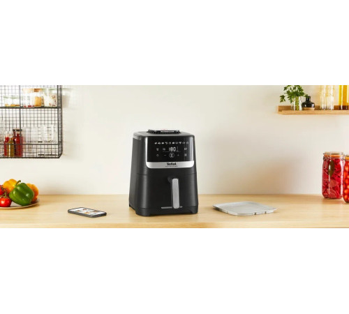 Аэрогриль аэрофритюрница Tefal Easy Fry Silence EY5528E0