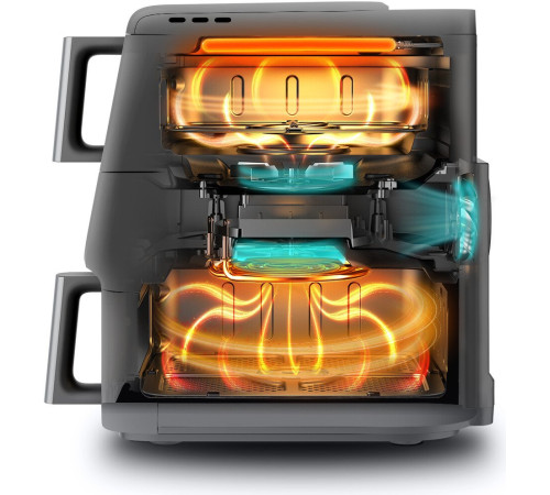 Аэрогриль аэрофритюрница CENTEK CT-3107