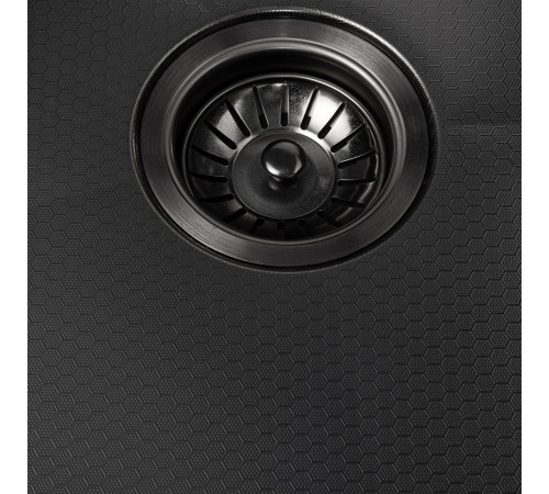 Кухонная мойка ARFEKA ECO AR 450*450 BLACK PVD NANO DECOR