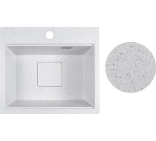 Кухонная мойка Marblan Comfort 48 серый, с сифоном