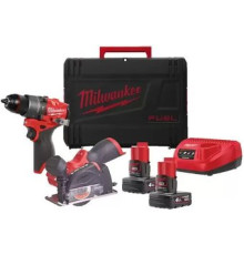 Milwaukee M12 FPP2G2-402X 4933480592 шуруповерт, циркулярная пила, 2 АКБ, кейс