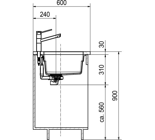 Кухонная мойка Franke Kubus 2 KNG 110-52 белый
