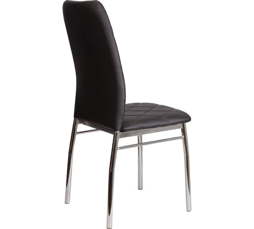 Стул AksHome Adele черный APU-004/хром