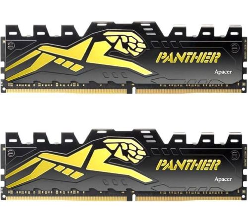 Оперативная память Apacer Panther Golden 2x8ГБ DDR4 3200 МГц AH4U16G32C28Y7GAA-2