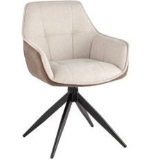 Стул Stool Group Waldo молочный/экокожа бежевый