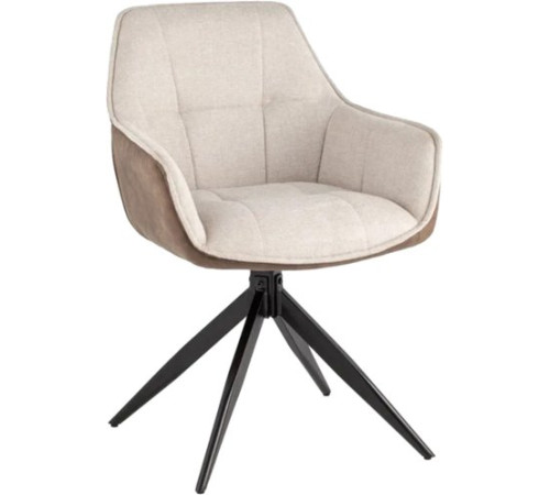 Стул Stool Group Waldo молочный/экокожа бежевый