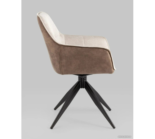 Стул Stool Group Waldo молочный/экокожа бежевый