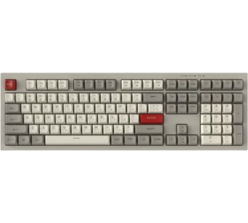 Клавиатура Ritmix RKB-508BL серый/белый