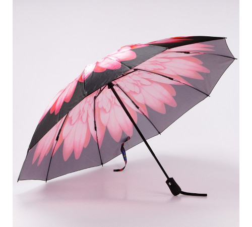 Зонт Rain Berry 734-23340.1 черный/светло-розовый