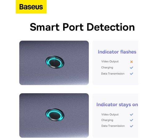 Док-станция Baseus Flite Series 7-Port Hub B00052805813-00