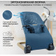 Шезлонг Amarobaby Baby relax AB22-25BR/19 голубой