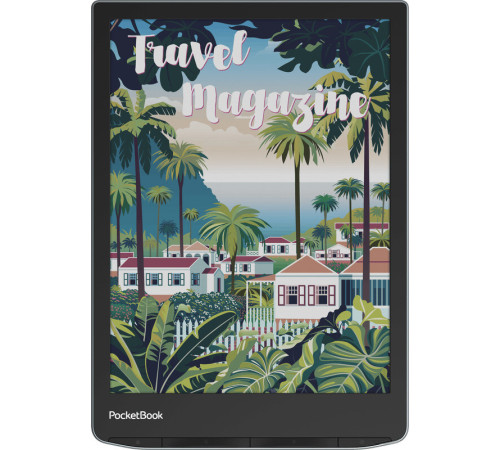Электронная книга PocketBook 743K3 InkPad Color 3 черный/серебристый