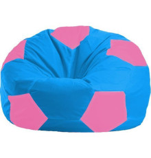 Кресло-мешок Flagman Мяч Стандарт М1.1-277 голубой/розовый