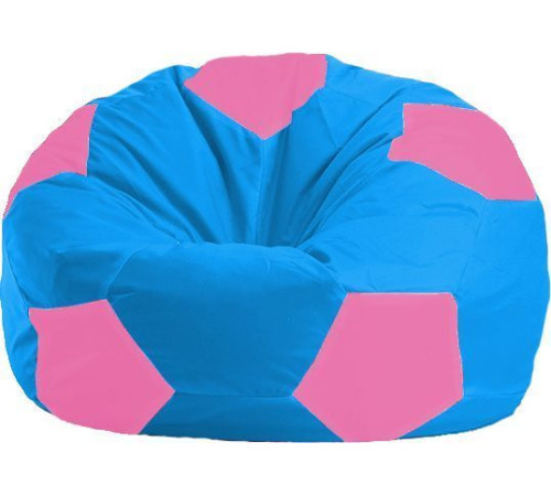 Кресло-мешок Flagman Мяч Стандарт М1.1-277 голубой/розовый