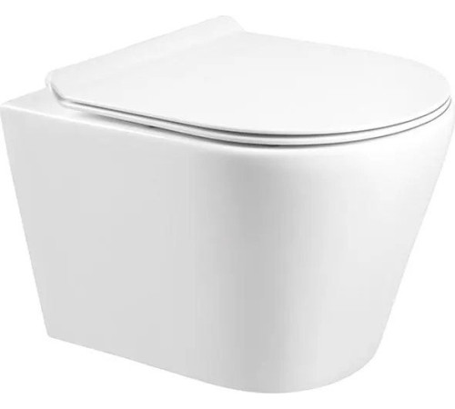 Унитаз подвесной Grado GD-W201T + GROHE Rapid SL 38721001 с кнопкой смыва