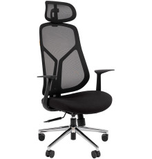 Офисное кресло CHAIRMAN CH588 черный пластик/черный