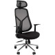 Офисное кресло CHAIRMAN CH588 черный пластик/черный