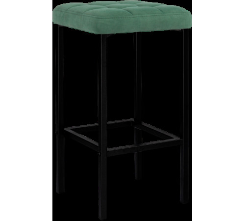 Табурет Woodville Лофт изумруд/черный матовый