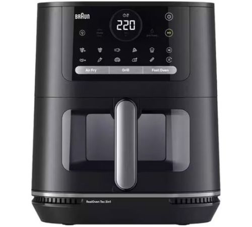 Аэрогриль аэрофритюрница Braun MultiFry 5 Air Fryer 3-i-n1 HF5075IBK