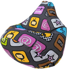 Кресло-мешок Flagman Груша Макси Г2.4-07 Плей 01