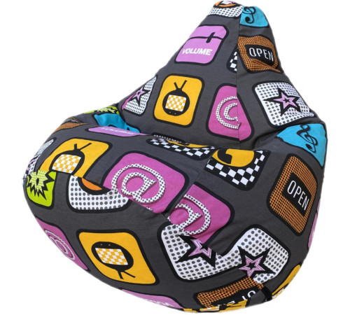 Кресло-мешок Flagman Груша Макси Г2.4-07 Плей 01