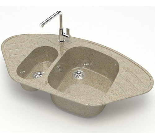 Кухонная мойка MARRBAXX Карельский камень модель 23/Q5 F023Q005 песочный