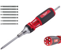 Набор отвертка с битами Milwaukee 4932471598 9 предметов