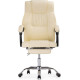 Офисное кресло Woodville Born кремовый