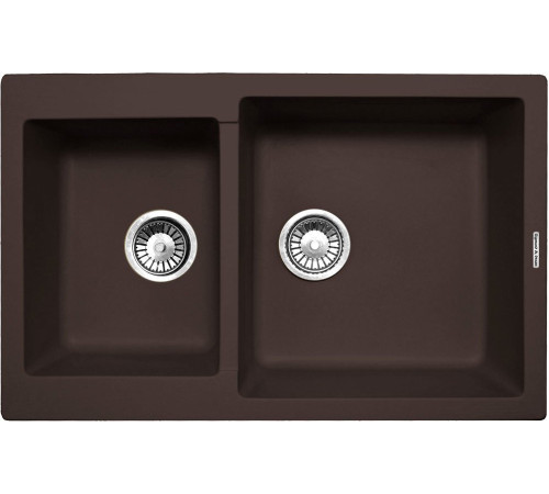 Кухонная мойка Zigmund & Shtain Rechteck 400.275 швейцарский шоколад