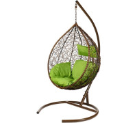 Подвесное кресло BiGarden Tropica Twotone коричневый/зеленый