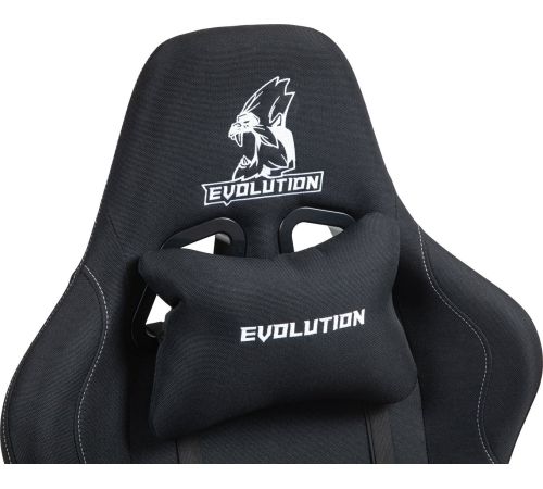 Игровое геймерское кресло Evolution Tactic Pro черный