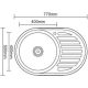 Кухонная мойка Ledeme L67750-6L
