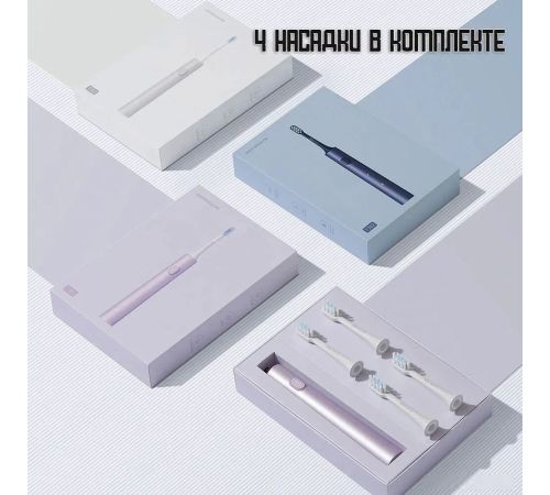 Электрическая зубная щетка Xiaomi Electric Toothbrush T302 MES608 международная версия, серебристый