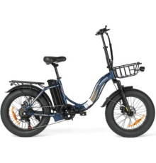 Электровелосипед SameBike City Master Fat синий